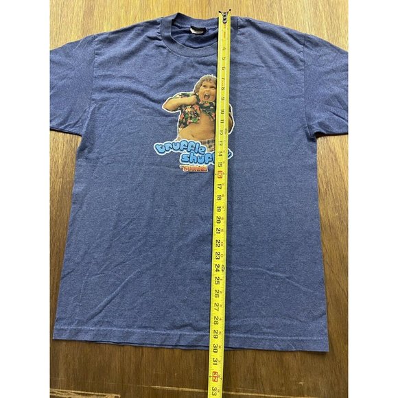 The Goonies Truffle Shuffle Blue Graphic Crew Neck Tee Large - Picture 4 of 6
